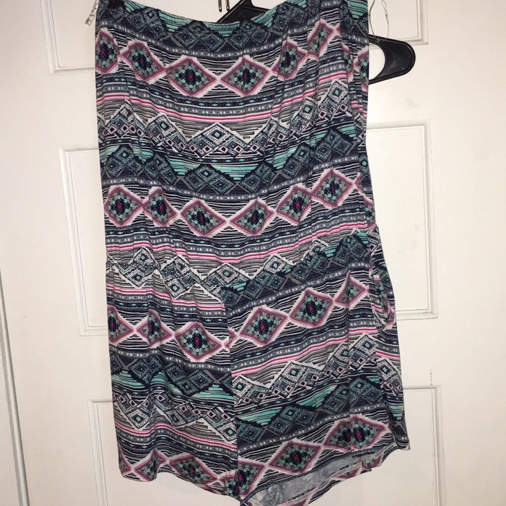 Strapless Romper